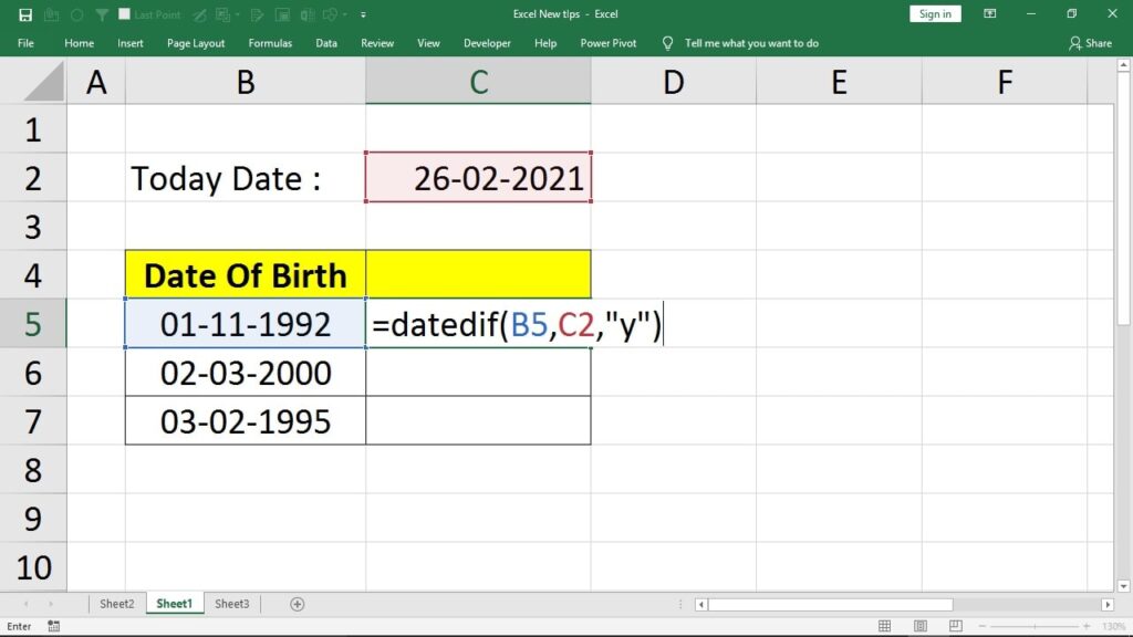 How To Calculate Difference Between Two Dates