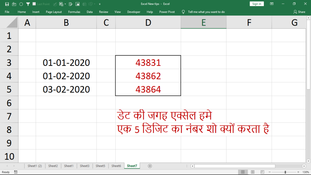 Why Excel Show Dates As Number