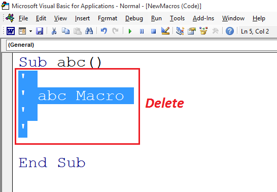 Delete And Paste VBA Code convert Numbers To Words in Microsoft Word in Hindi