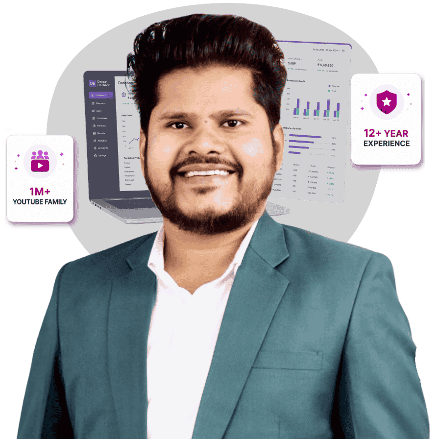 excel online course by deepak eduworld